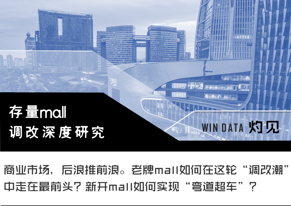 活下去！这里有1100 存量mall调改“新路子”丨win data灼见