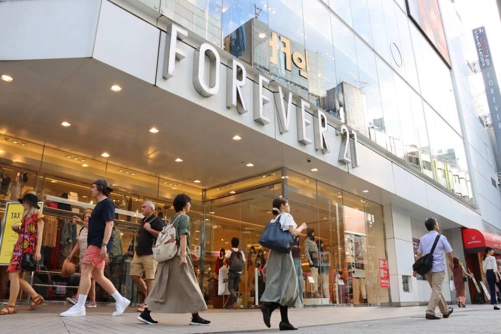 forever21宣告请求破产 将关178家店、10月退出日本